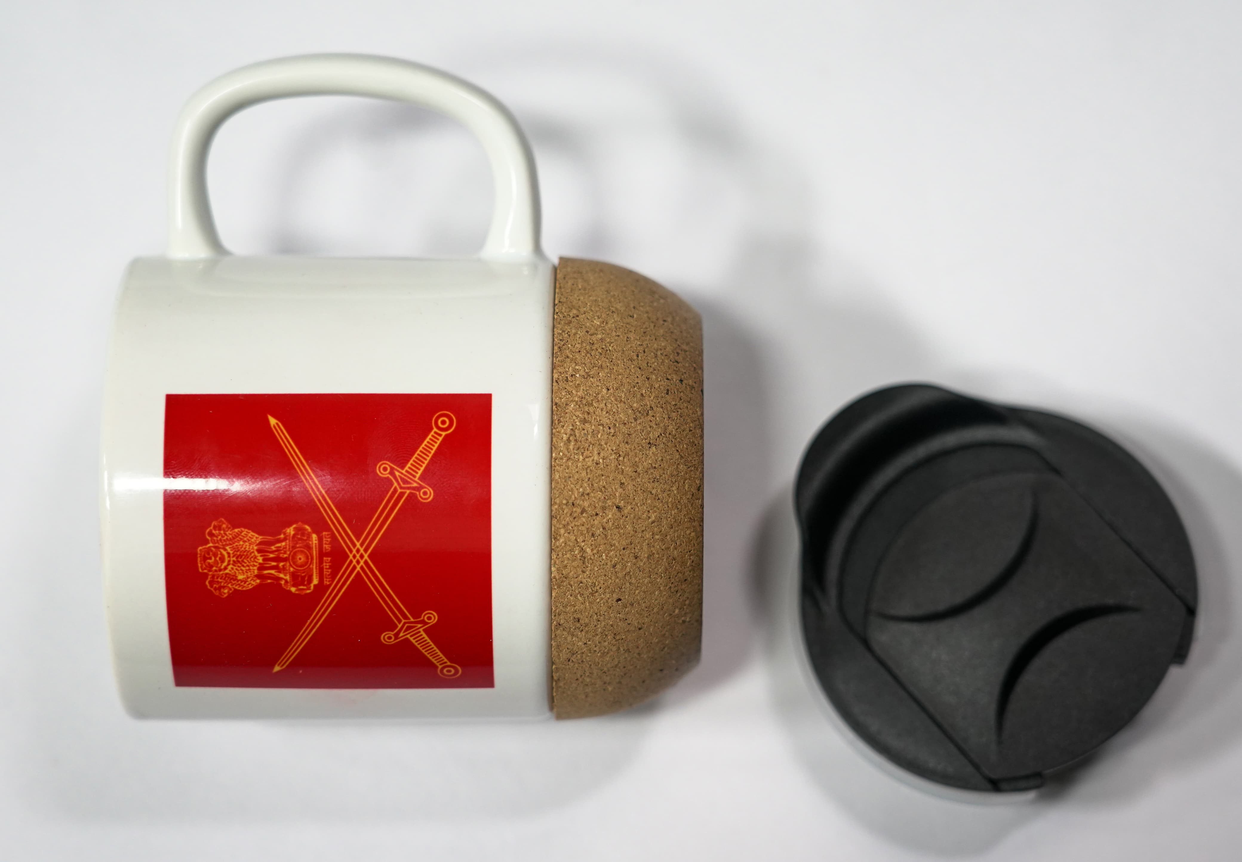 Indian Army Cork Bottom Coffee Mug