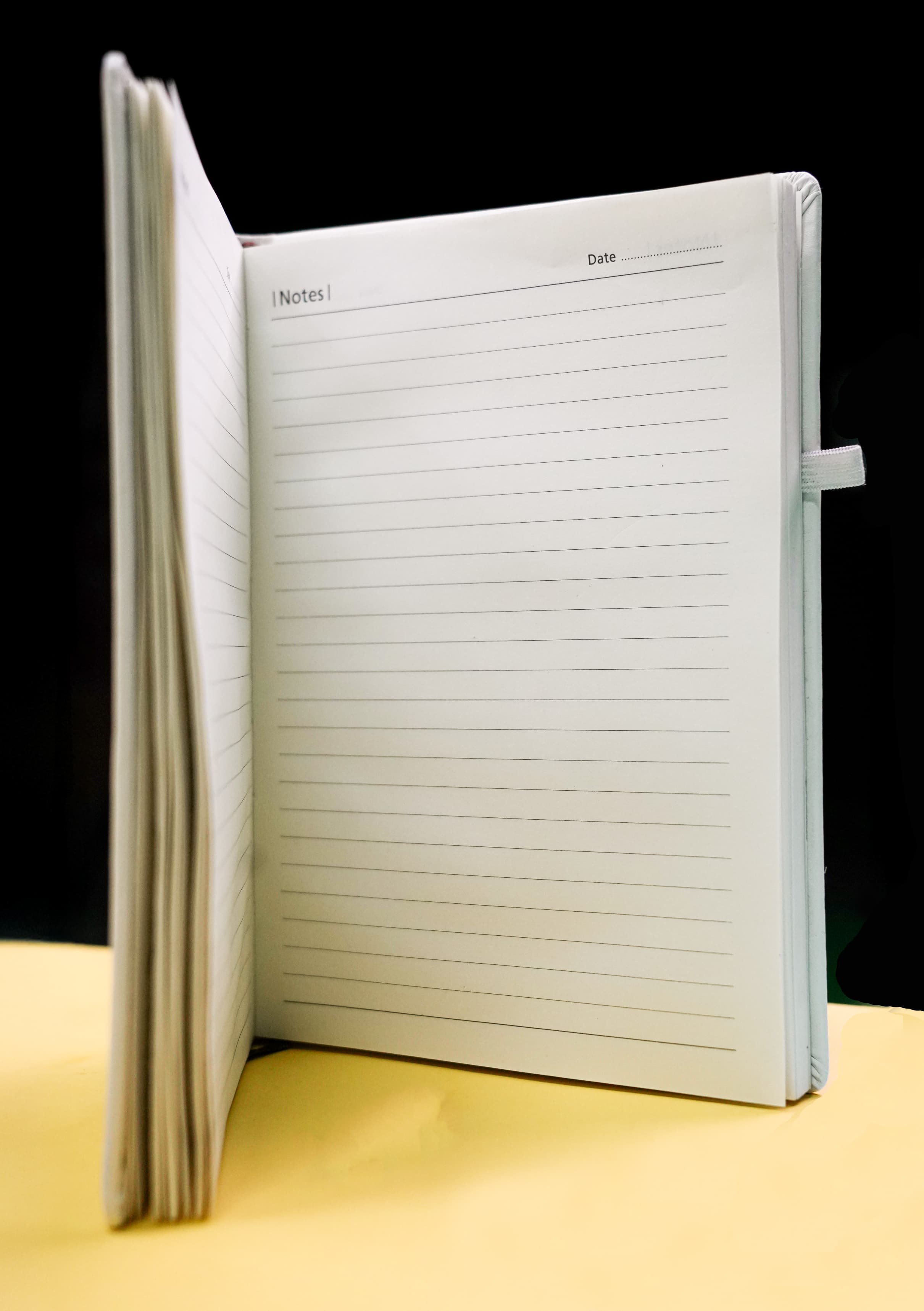 Soft-Touch White Notebook