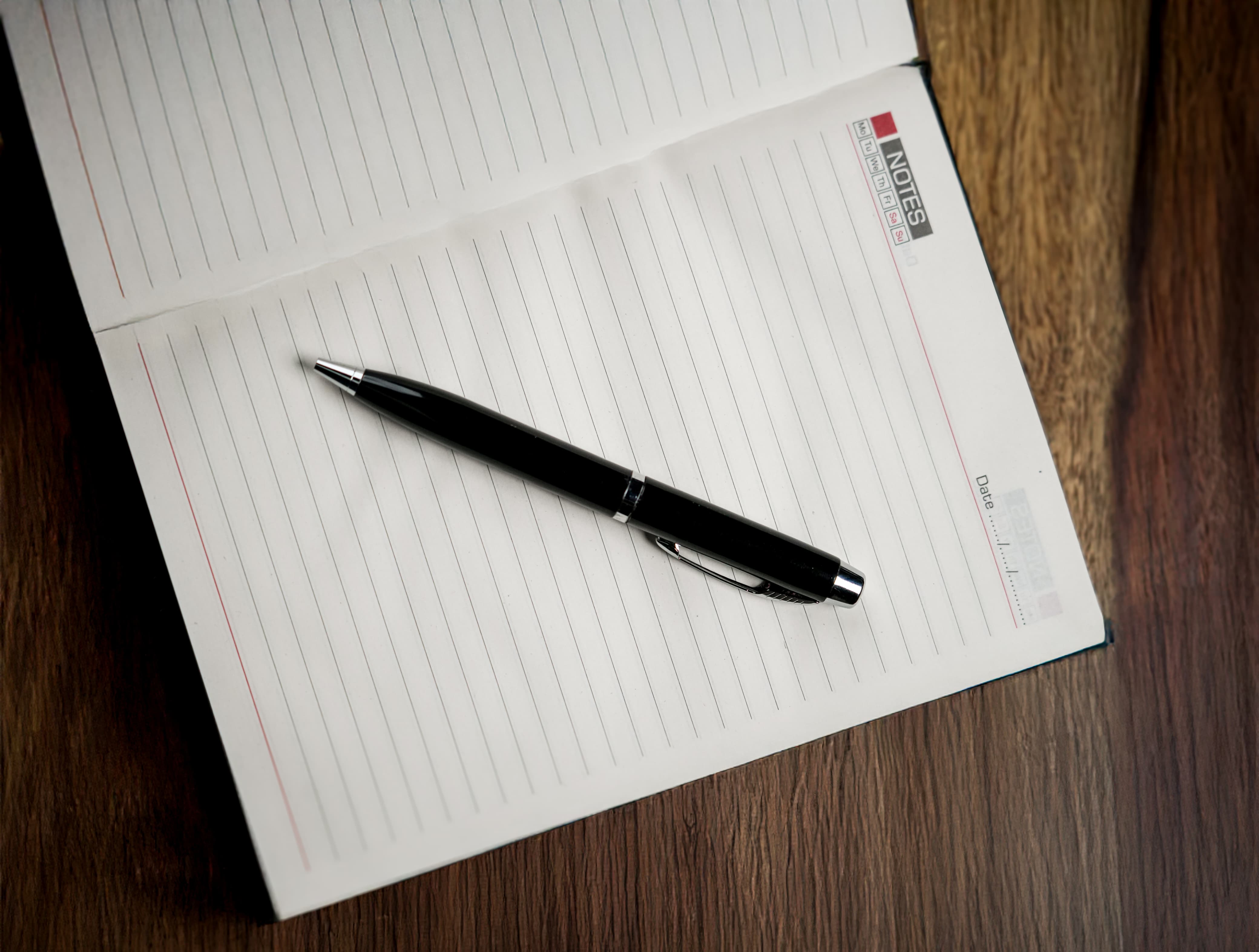 Opulent Majestic Black Leather Journal