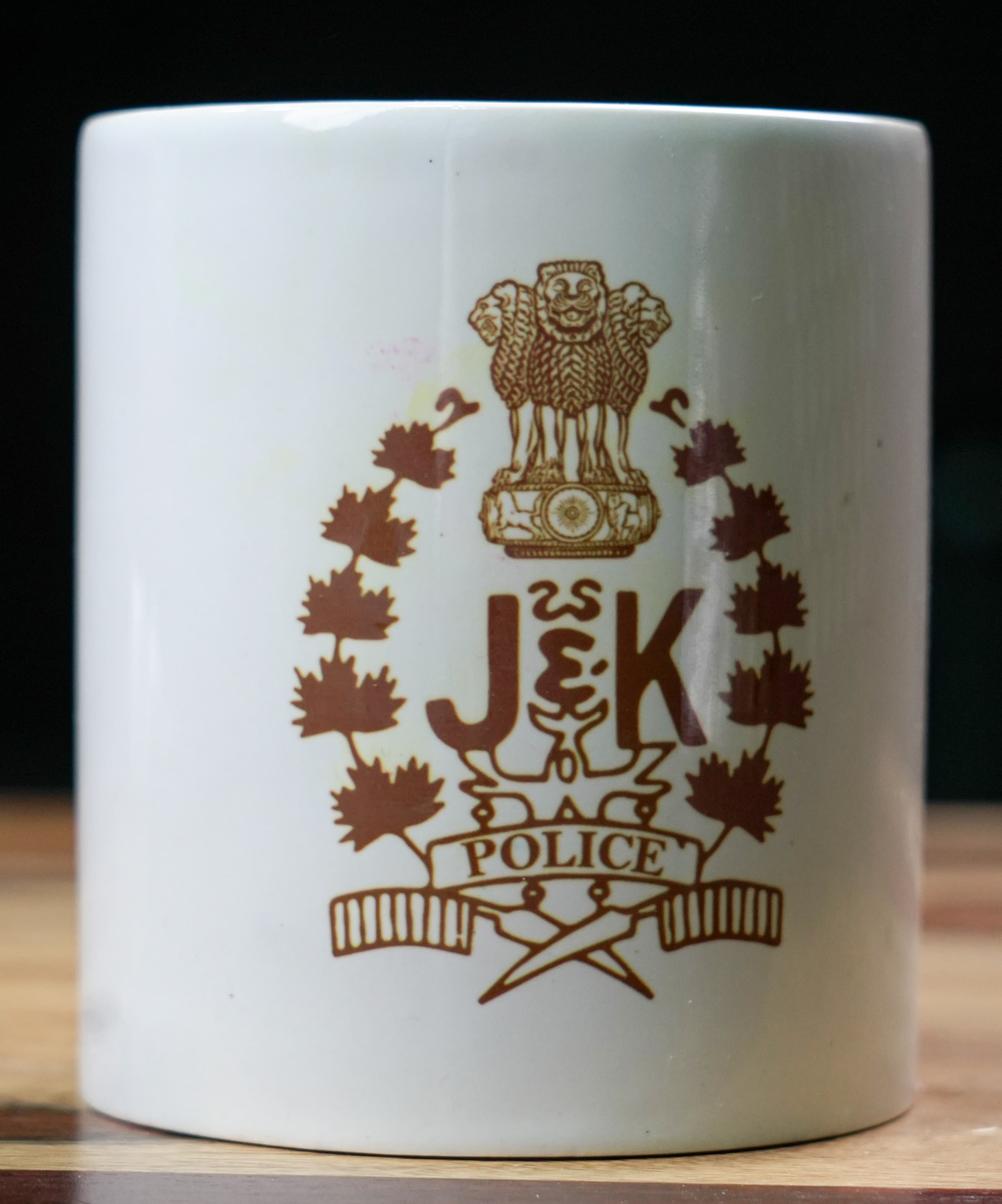 J&K Police Cup Holder