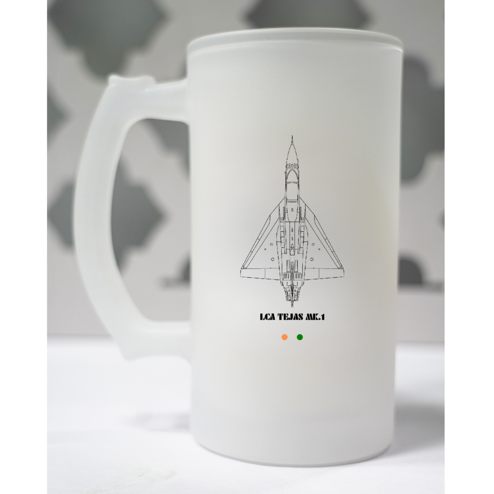 LCA TEJAS MK.1  Frosted Beer Mug