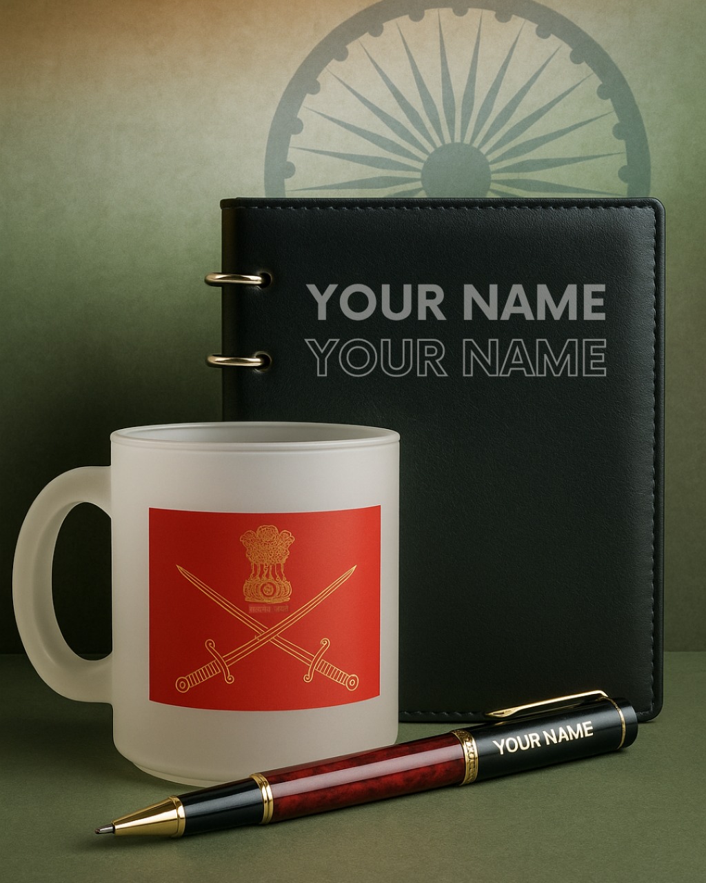 The Officer's Desk Combo